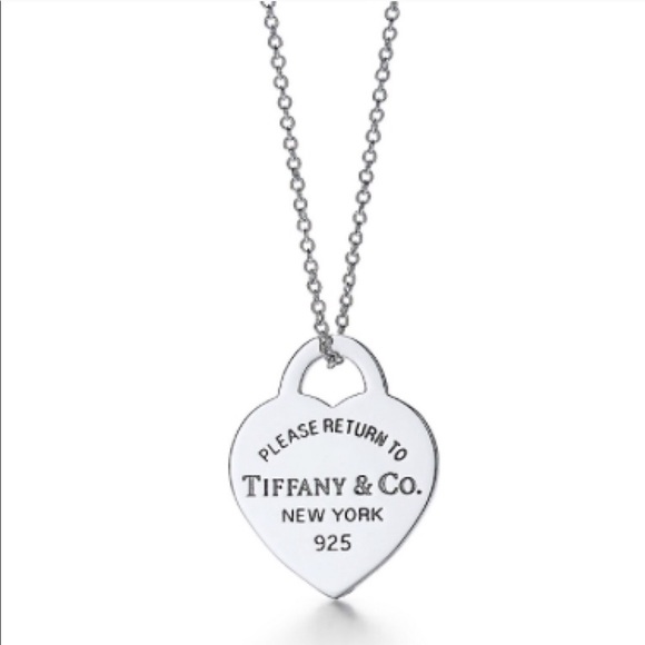 Tiffany & Co. Jewelry - Auth Please Return to Tiffany & Co. Heart Necklace